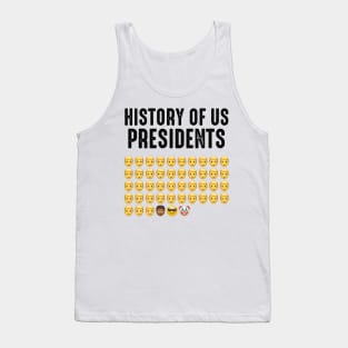 History of US Presidents - Anti Biden Democrat Liberal Tank Top